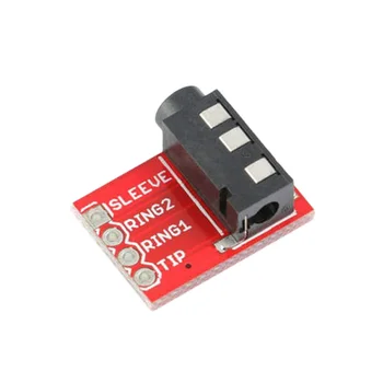 TRRS 3.5mm Jack Breakout Board Headphone Video o MP3 Professional Connector Module 
TRRS 3.5mm Jack Breakout Board Headphone Video o MP3 Professional Connector Module