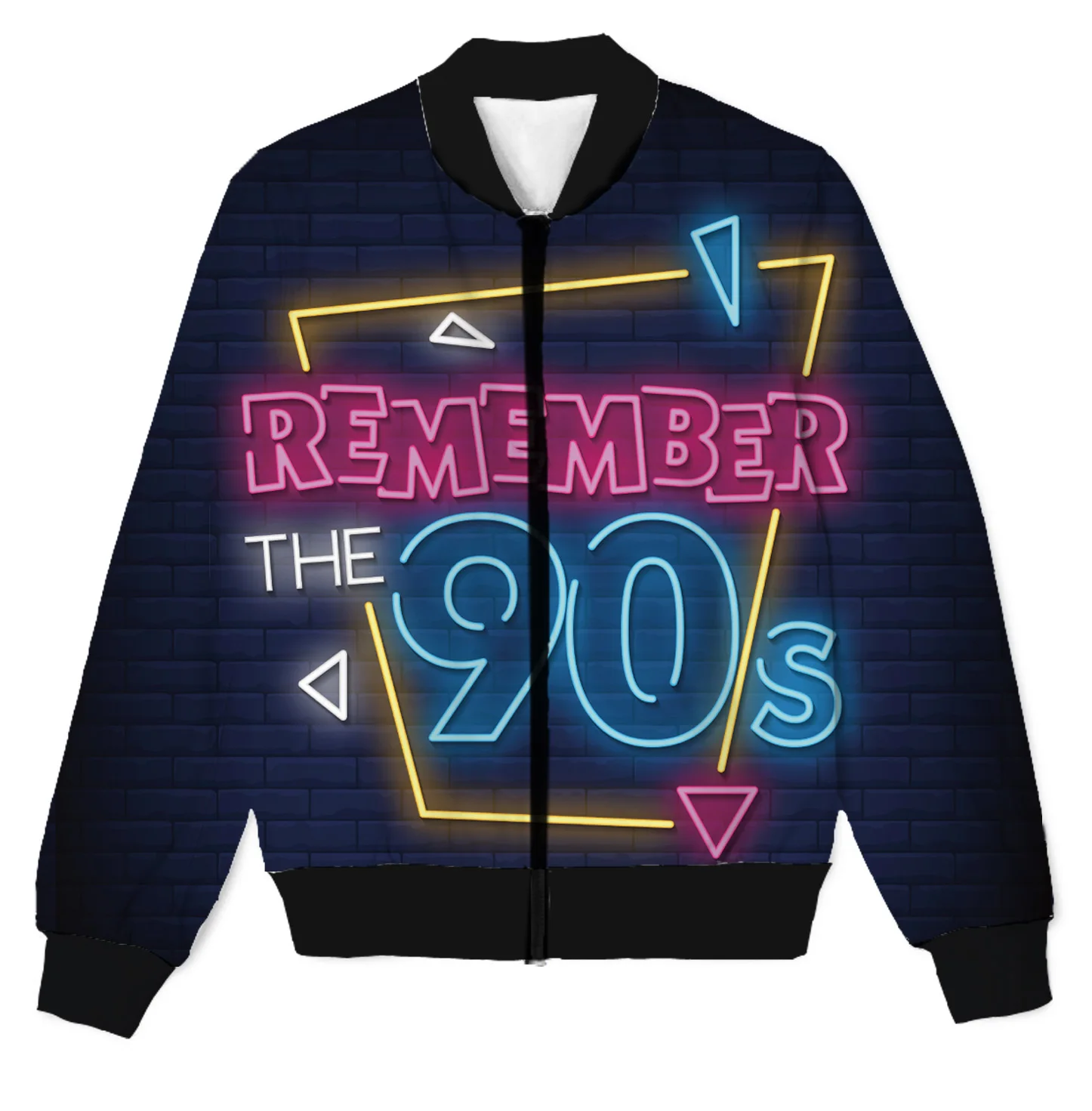 REAL American SIZE Remeber the 90s Custom Made Sublimation Print Zipper Up Jacket
REAL American SIZE Remeber the 90s Custom Made Sublimation Print Zipper Up Jacket