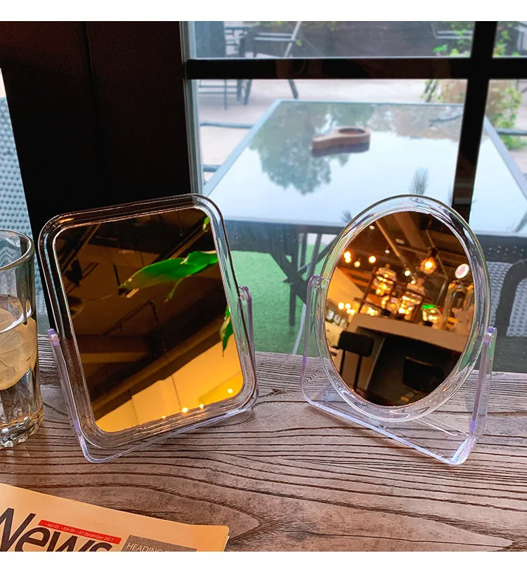 Style Crystal Double Face Cosmetic Mirror Crystal Double Face Makeup Mirror Transparent Double Sides Cosmetic Mirror Beauty Tool
Style Crystal Double Face Cosmetic Mirror Crystal Double Face Makeup Mirror Transparent Double Sides Cosmetic Mirror Beauty Tool
