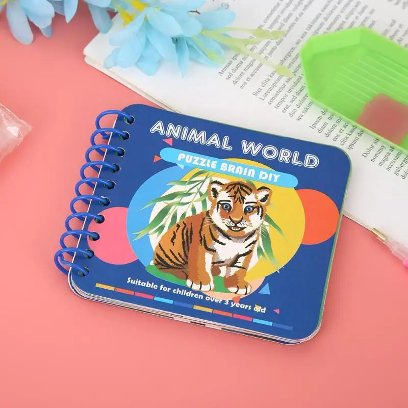 DIY Animal Fruit Card Books Diamond Painting Part Drill Cardboard Handmade Kids Knowledge Learning Puzzle Readings
DIY Animal Fruit Card Books Diamond Painting Part Drill Cardboard Handmade Kids Knowledge Learning Puzzle Readings