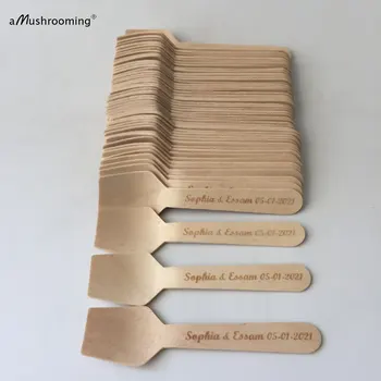 100pcs biodegradable mini wooden spoons with name and date engraved for wedding bridal shower anniversaries vintage custom spoon
100pcs biodegradable mini wooden spoons with name and date engraved for wedding bridal shower anniversaries vintage custom spoon