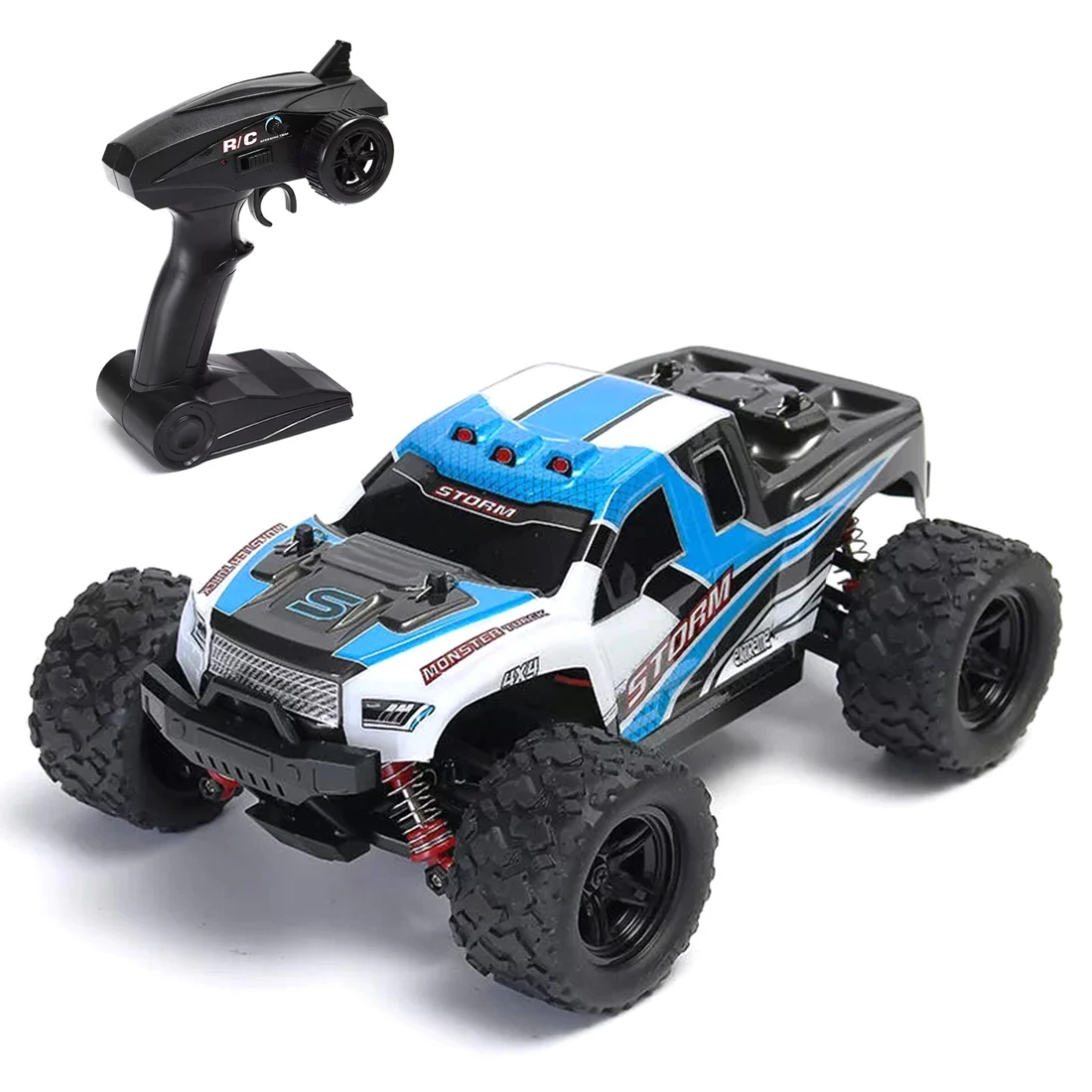 1:18 2.4G 36km/h 4WD High Speed RC Monster Truck RC Bigfoot Car RC Off-road Vehicle Car Toy for Adult Children
1:18 2.4G 36km/h 4WD High Speed RC Monster Truck RC Bigfoot Car RC Off-road Vehicle Car Toy for Adult Children