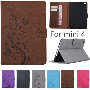 For Ipad mini4 Wallet butterfly PU Leather Flip Case cover for Apple iPad mini 4 Case tablet Stand Cover Case With Card Holder
For Ipad mini4 Wallet butterfly PU Leather Flip Case cover for Apple iPad mini 4 Case tablet Stand Cover Case With Card Holder