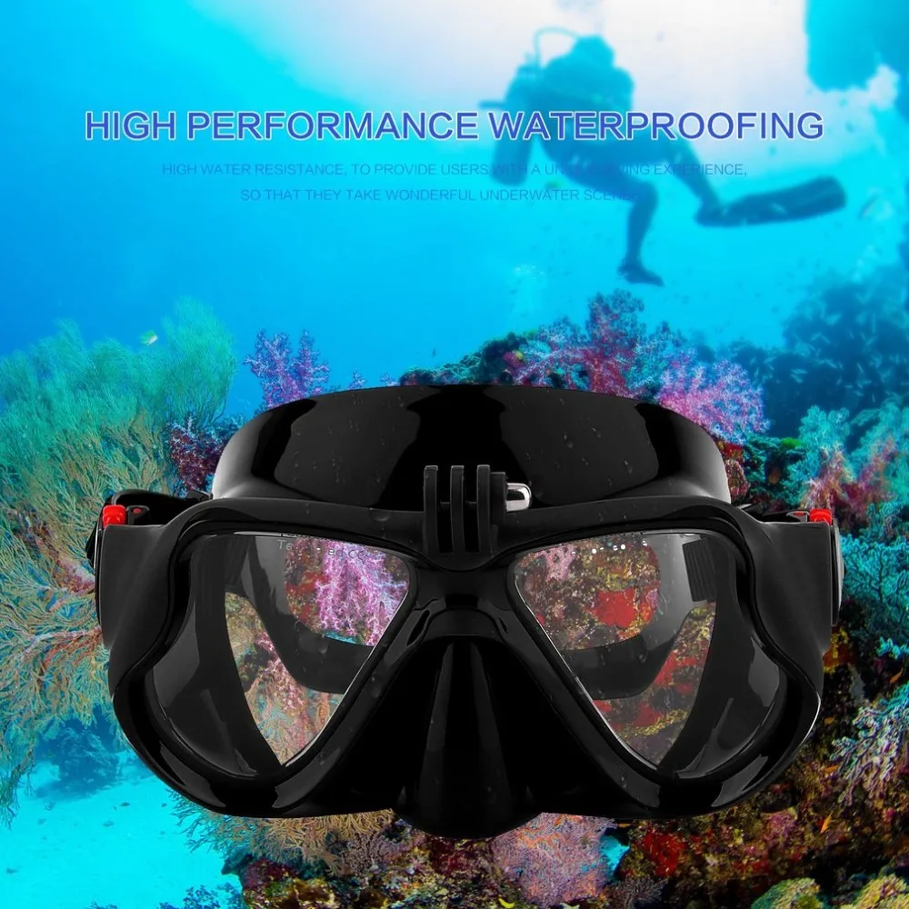 Professional Underwater Camera Plain Diving Mask Scuba Snorkel Swimming Goggles Suitable For Standard Sports Camera
Professional Underwater Camera Plain Diving Mask Scuba Snorkel Swimming Goggles Suitable For Standard Sports Camera