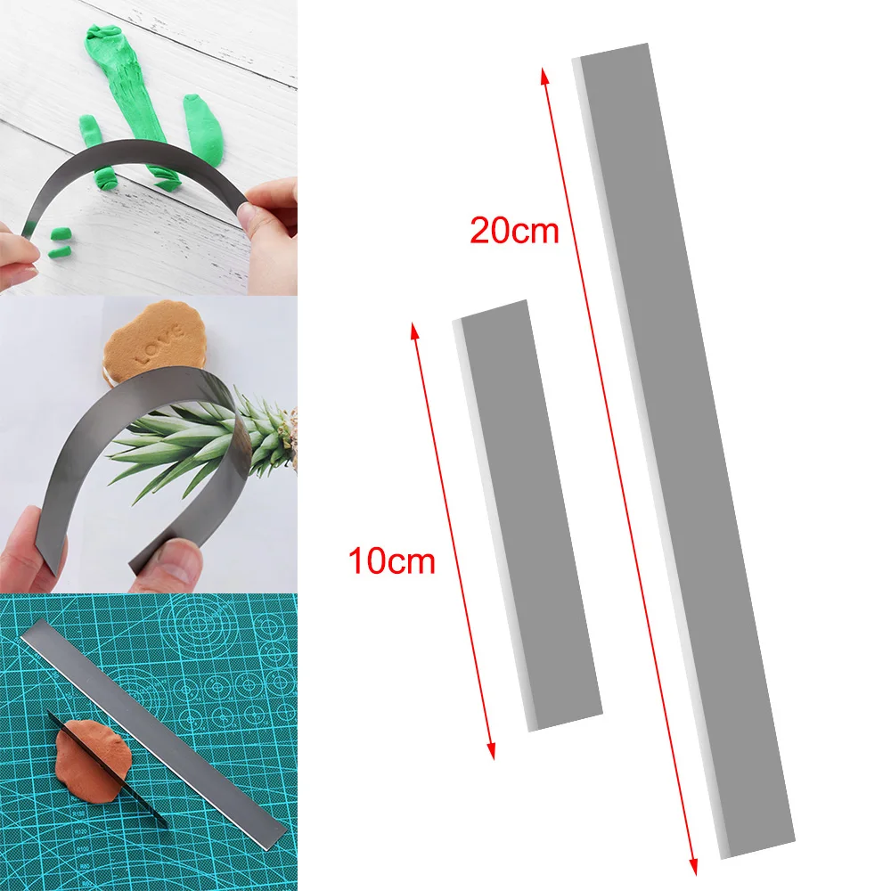 1pc DIY Craft Pottery Flexible Stainless Steel Polymer Clay Cutter Blade Ceramic Tools Modeling Fabric Art Sculpting Fimo Slicer
1pc DIY Craft Pottery Flexible Stainless Steel Polymer Clay Cutter Blade Ceramic Tools Modeling Fabric Art Sculpting Fimo Slicer