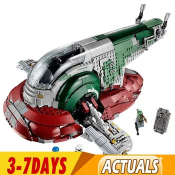UCS Slave I Slave NO.1 Building Block Bricks 05037 Star Wars Toys Kits Compatible 81039 05037 75060 Children Gifts
UCS Slave I Slave NO.1 Building Block Bricks 05037 Star Wars Toys Kits Compatible 81039 05037 75060 Children Gifts