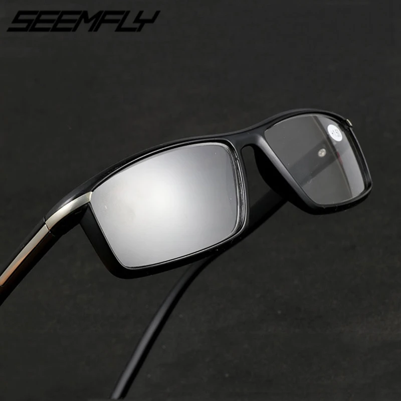 

Seemfly Resin Reading Glasses Men Women Full Frame Presbyopic Hyperopia Eyeglasses Ultralight Unisex Eyewear +1.0 To +4.0 Reader