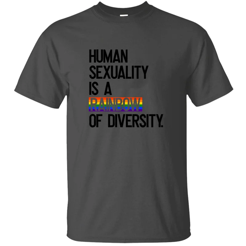 

Customize Lgbt Rainbow Of Diversity Gay Pride Csd T Shirt For Mens 100% Cotton Famous O-Neck Gents Comic Adult T-Shirts