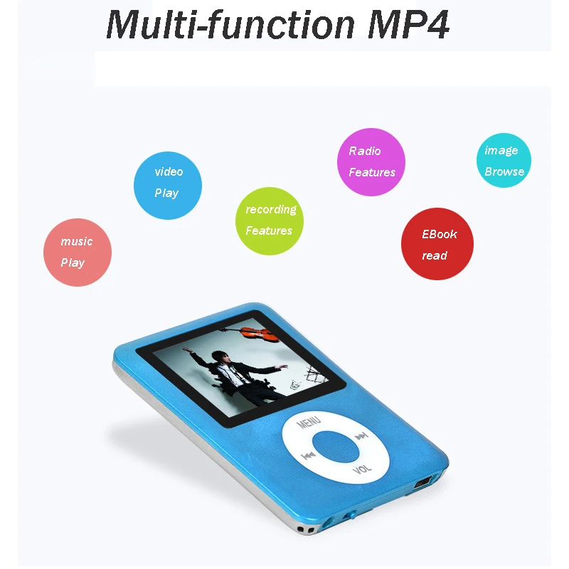 1.8 Inches Card Metal Mini MP4 Walkman 4th Generation Player Ultra-thin Sports MP4 Player With Screen Support Picture Browsing
1.8 Inches Card Metal Mini MP4 Walkman 4th Generation Player Ultra-thin Sports MP4 Player With Screen Support Picture Browsing