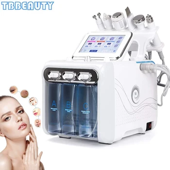 Electric 6 In 1 Water Dermabrasion Machine Hydrogen Oxygen Bubble Beauty Machine Water Jet Hydro Diamond Facial Clean Dead Skin
Electric 6 In 1 Water Dermabrasion Machine Hydrogen Oxygen Bubble Beauty Machine Water Jet Hydro Diamond Facial Clean Dead Skin
