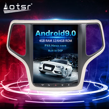 10.4 inch PX6 Android 9 Tesla Style Vertical Screen GPS Navigation Car Multimedia Radio Player For Jeep Grand Cherokee 2014-2018
10.4 inch PX6 Android 9 Tesla Style Vertical Screen GPS Navigation Car Multimedia Radio Player For Jeep Grand Cherokee 2014-2018