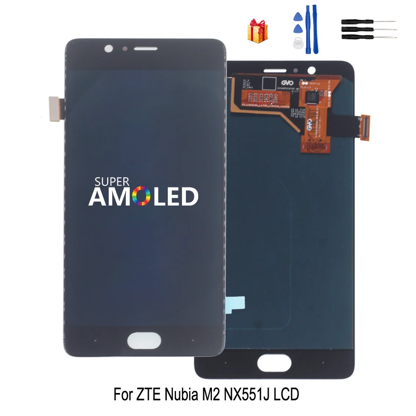 For ZTE Nubia M2 NX551J LCD Display Touch Screen Digitizer Assembly For ZTE Nubia M2 LCD Display Screen Replacement Free Tool
For ZTE Nubia M2 NX551J LCD Display Touch Screen Digitizer Assembly For ZTE Nubia M2 LCD Display Screen Replacement Free Tool