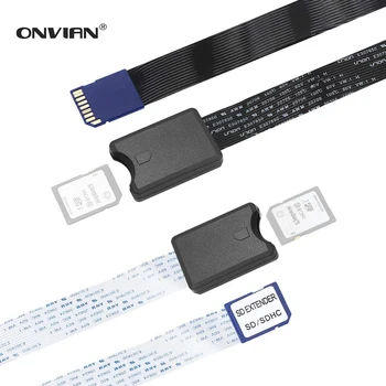 Onvian SD Female to SD Male Extension Cable SD to SD Card Reader Flexible Extender Adapter for Car GPS 3D Printer TV
Onvian SD Female to SD Male Extension Cable SD to SD Card Reader Flexible Extender Adapter for Car GPS 3D Printer TV