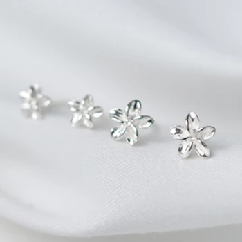 Cute Sweet 100% 925 Sterling Silver Stud Earrings Fashion Jewelry Women Flower Tiny Earrings Gift For Girls Teens Lady Earings
Cute Sweet 100% 925 Sterling Silver Stud Earrings Fashion Jewelry Women Flower Tiny Earrings Gift For Girls Teens Lady Earings