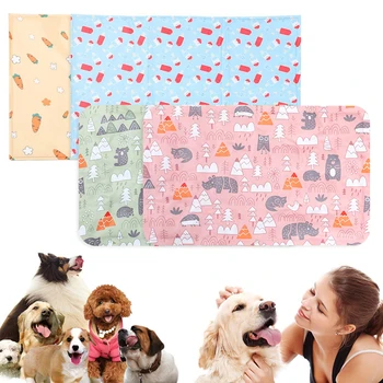 Summer Pet Dog Cooling Mat Non-Toxic Cool Pad Pet Bed For Dog Cat Puppy Pet Washables Moisture-Proof Cool Sofa Cushion Mattress
Summer Pet Dog Cooling Mat Non-Toxic Cool Pad Pet Bed For Dog Cat Puppy Pet Washables Moisture-Proof Cool Sofa Cushion Mattress