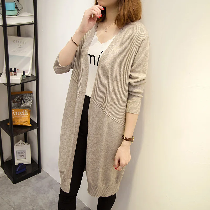 Japanese Korean Sweater WOMEN'S Coat 2019 Autumn And Winter New Style Korean-style Loose-Fit Solid Color Mid-length Knitted WOME
Japanese Korean Sweater WOMEN'S Coat 2019 Autumn And Winter New Style Korean-style Loose-Fit Solid Color Mid-length Knitted WOME