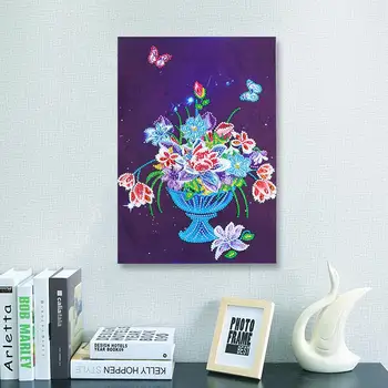 5D Shaped Diamond Painting DIY Special Flowers Pattern Cross Stitch Decoration Entertainment and Ornamental Integration
5D Shaped Diamond Painting DIY Special Flowers Pattern Cross Stitch Decoration Entertainment and Ornamental Integration