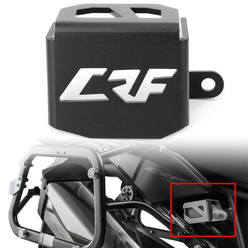 For HONDA CRF1000L Africa Twin CRF 1000L Adventure sports 2016 2017 2018 2019 Motorcycle Rear Brake Fluid Reservoir Guard Cover
For HONDA CRF1000L Africa Twin CRF 1000L Adventure sports 2016 2017 2018 2019 Motorcycle Rear Brake Fluid Reservoir Guard Cover