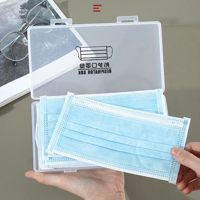 1PC Portable Mask Storage Case Plastic Dustproof Face Mask Container Cover Bag Clear Masks Storage Box Holder Square Disposable
1PC Portable Mask Storage Case Plastic Dustproof Face Mask Container Cover Bag Clear Masks Storage Box Holder Square Disposable
