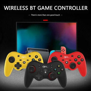 Wireless Bluetooth Gamepad For Nintend Switch Pro/Switch Lite/PS3/Android Game joystick Controller 6-axis Handle For NS-Switch
Wireless Bluetooth Gamepad For Nintend Switch Pro/Switch Lite/PS3/Android Game joystick Controller 6-axis Handle For NS-Switch