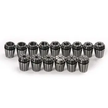 15Pcs ER25 Collet Tool Precision Spring Collet Set from 2mm to 16mm CNC Collet Chuck For Milling Lathe Tools and Spindle Motors
15Pcs ER25 Collet Tool Precision Spring Collet Set from 2mm to 16mm CNC Collet Chuck For Milling Lathe Tools and Spindle Motors