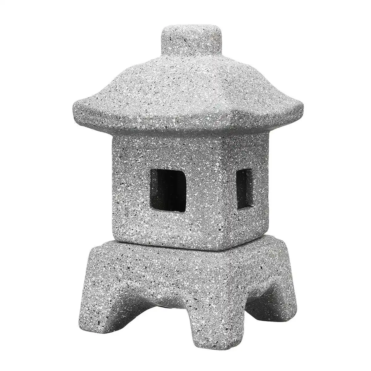 Garden Ornament Pagoda Garden Yard Sculpture Lantern Crafts Candle Holder Patio Garden Ornament Pagoda Garden Yard Sculpture Lantern Crafts Candle Holder Patio