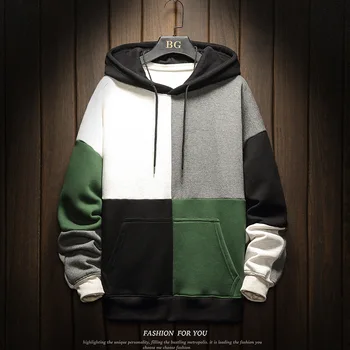 2020 Winter New Arrival Plus Velvet Casual Plus Size Color Matching Hooded Sweatshirt Hooded Loose Sweatshirt Free Shipping
2020 Winter New Arrival Plus Velvet Casual Plus Size Color Matching Hooded Sweatshirt Hooded Loose Sweatshirt Free Shipping