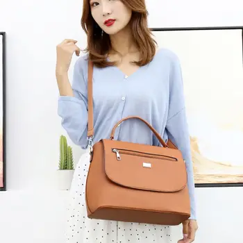 New Trend Casual Fashion Handbag PU Versatile Texture Shoulder Messenger Bag for Women Lady C90E 
New Trend Casual Fashion Handbag PU Versatile Texture Shoulder Messenger Bag for Women Lady C90E