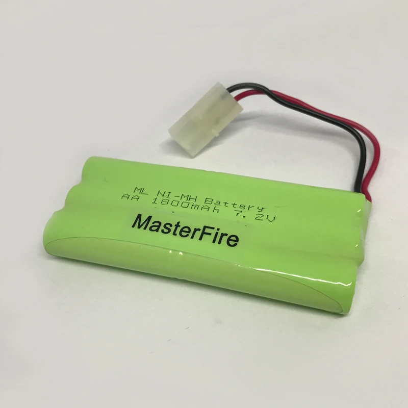 MasterFire Original 6x AA 7.2V 1800mAh Rechargeable Ni-MH Battery Pack with Tamiya Connector for RC Cars RC Boat Remote Toys
MasterFire Original 6x AA 7.2V 1800mAh Rechargeable Ni-MH Battery Pack with Tamiya Connector for RC Cars RC Boat Remote Toys