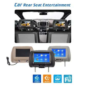 Universal 7 inch LED screen Car MP5 player Headrest monitor Support AV/USB/SD input/FM/Speaker/Car camera
Universal 7 inch LED screen Car MP5 player Headrest monitor Support AV/USB/SD input/FM/Speaker/Car camera