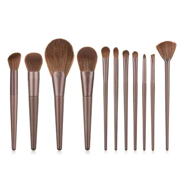 11Pcs Makeup Brushes Set For Foundation Blush Eyeshadow Concealer Powder Lip Make Up Cosmetics Brush Makeup tools T11033
11Pcs Makeup Brushes Set For Foundation Blush Eyeshadow Concealer Powder Lip Make Up Cosmetics Brush Makeup tools T11033