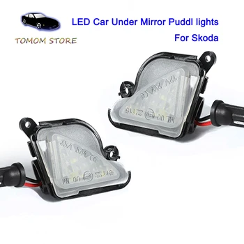 2x white Led under mirror side puddle lights for Skoda Superb 2 Octavia MK3 5E Octavia 1Z Phase 2 car signal lights
2x white Led under mirror side puddle lights for Skoda Superb 2 Octavia MK3 5E Octavia 1Z Phase 2 car signal lights