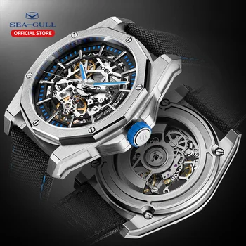 Seagull Watch Men Automatic Mechanical Hollow Perspective Mechanical Watch Large Dial 50 Meter Waterproof Personality Watch
Seagull Watch Men Automatic Mechanical Hollow Perspective Mechanical Watch Large Dial 50 Meter Waterproof Personality Watch