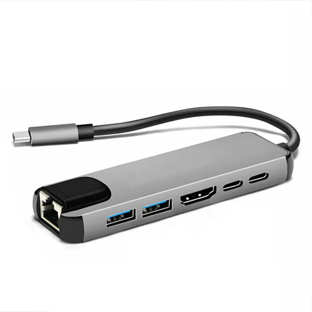 Type C To Hdmi Vga Gigabit Ethernet Adapter Six In One Widely Compatible Audio And Video Transmission
Type C To Hdmi Vga Gigabit Ethernet Adapter Six In One Widely Compatible Audio And Video Transmission