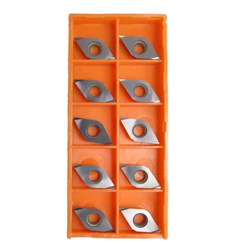 High Precision Carbide Inserts Turning DCGT11T302L-F DCGT11T302R-U Lathe cemet cnc cutting inserts tool for finishing cutting
High Precision Carbide Inserts Turning DCGT11T302L-F DCGT11T302R-U Lathe cemet cnc cutting inserts tool for finishing cutting