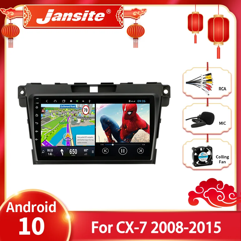 Jansite Android 10 Car Radio Multimedia Video Player For MAZDA CX-7 cx7 cx 7 2008-2015 2 din Floating window Split Screen Player
Jansite Android 10 Car Radio Multimedia Video Player For MAZDA CX-7 cx7 cx 7 2008-2015 2 din Floating window Split Screen Player