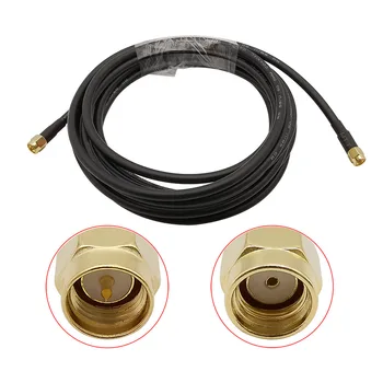 1Piece SMA Male Plug to RP SMA Male Plug Cable RG58 RF Connector Adapter RG58 WIFI Antenna Extension Wire Cables 1-15Meters
1Piece SMA Male Plug to RP SMA Male Plug Cable RG58 RF Connector Adapter RG58 WIFI Antenna Extension Wire Cables 1-15Meters
