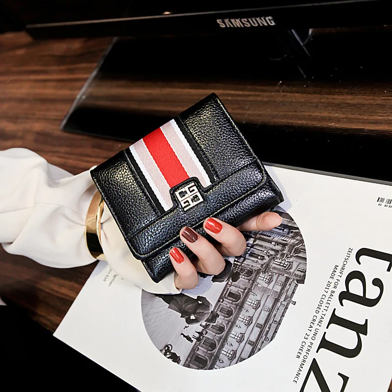 New European and American Folding Small Wallet Female Short-style Thin-lap Two-fold Wallet Cowhide Brief About 2019
New European and American Folding Small Wallet Female Short-style Thin-lap Two-fold Wallet Cowhide Brief About 2019