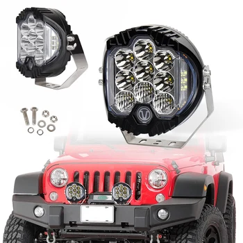 12V/24V 7 in Off-Road Led Work Headlight 90W 8000Lm Round Headlight 4X4 Off-Road Truck Tractor Atv Suv Driving Fog Light Externa
12V/24V 7 in Off-Road Led Work Headlight 90W 8000Lm Round Headlight 4X4 Off-Road Truck Tractor Atv Suv Driving Fog Light Externa