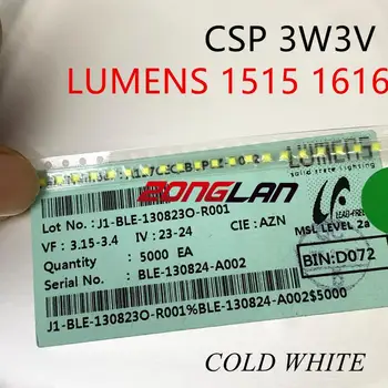 200PCS LUMENS LED Backlight Chip Scale Package 3W CSP 1616 3V Cool white 190LM LCD Backlight for TV TV Application A142AEAEBP28A
200PCS LUMENS LED Backlight Chip Scale Package 3W CSP 1616 3V Cool white 190LM LCD Backlight for TV TV Application A142AEAEBP28A
