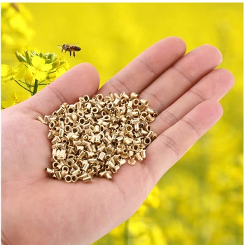 1000Pcs/Bag Brass Beekeeping Eye Wooden Frame Beekeeper Nest Threading Hive Bee Keeper Tool Beehive Accessories Apicultura
1000Pcs/Bag Brass Beekeeping Eye Wooden Frame Beekeeper Nest Threading Hive Bee Keeper Tool Beehive Accessories Apicultura