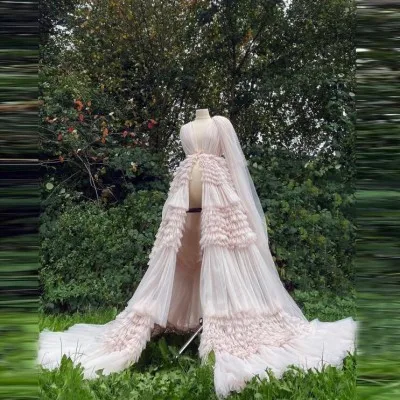 One Shoulder Pleated Tulle Maternity Dresses Long Length Extra Puffy Custom Made Plus Size Women Tulle Maternity Robes 2021
One Shoulder Pleated Tulle Maternity Dresses Long Length Extra Puffy Custom Made Plus Size Women Tulle Maternity Robes 2021