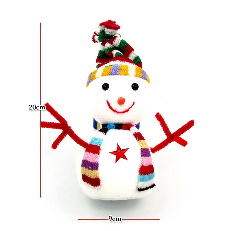 christmas snowman toy doll christmas tree pendant
