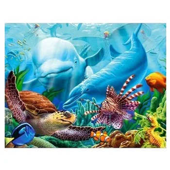 Diamond Painting Cross Stitch Diamond Mosaic Dolphin Sea pattern Animal Full Square round Diamond Embroidery Decoration Home art
Diamond Painting Cross Stitch Diamond Mosaic Dolphin Sea pattern Animal Full Square round Diamond Embroidery Decoration Home art