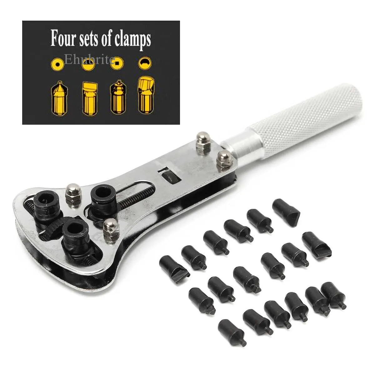 Universal table opener three-pin open bottom cover three-jaw open table cover watch maintenance tools
Universal table opener three-pin open bottom cover three-jaw open table cover watch maintenance tools