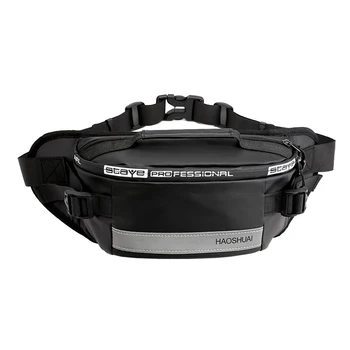 Waterproof Nylon Men Waist Bag 2019 New Fashion Unisex Fanny Pack Reflective Banana Belt Bags Casual Travel Crossbody Chest Bags
Waterproof Nylon Men Waist Bag 2019 New Fashion Unisex Fanny Pack Reflective Banana Belt Bags Casual Travel Crossbody Chest Bags
