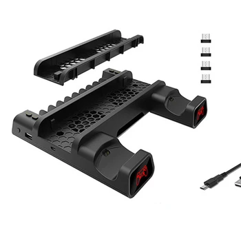 Mutifunctional Cooler Charging Stand for Playstation 4 PS4/Slim/Pro Disk Storage Handle Controller Joy con Charge Holder Bracket
Mutifunctional Cooler Charging Stand for Playstation 4 PS4/Slim/Pro Disk Storage Handle Controller Joy con Charge Holder Bracket