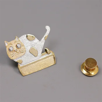 INATURE 925 Sterling Silver Funny Cat Brooch Pins for Women Fashion Jewelry Accessories
INATURE 925 Sterling Silver Funny Cat Brooch Pins for Women Fashion Jewelry Accessories