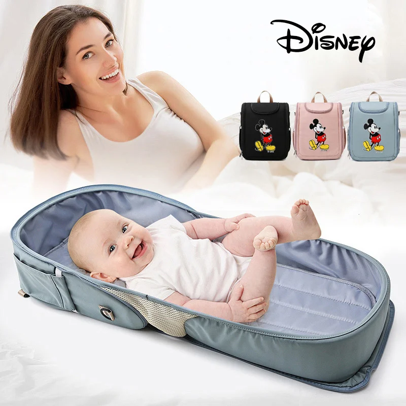 Disney Baby Diaper Bag Outing Folding Crib 2-in-1 Baby Bag Set Mom Maternity Organizer Diaper Bag Backpack Fashion Insulated Bag
Disney Baby Diaper Bag Outing Folding Crib 2-in-1 Baby Bag Set Mom Maternity Organizer Diaper Bag Backpack Fashion Insulated Bag