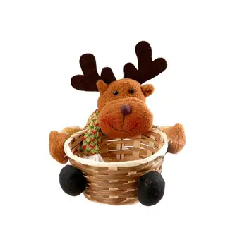 Cute Christmas Candy Storage Basket Decoration Santa Claus Storage Basket Gift For Kids
Cute Christmas Candy Storage Basket Decoration Santa Claus Storage Basket Gift For Kids